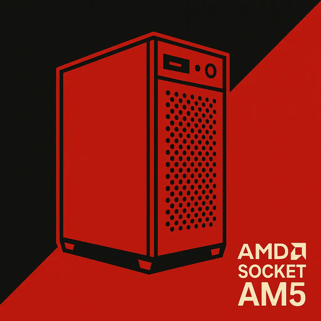 Custom AMD Builder (Ryzen 5 7600X, B650, 2x8 GB 5200MHz, RTX 5060, 500 GB SSD)