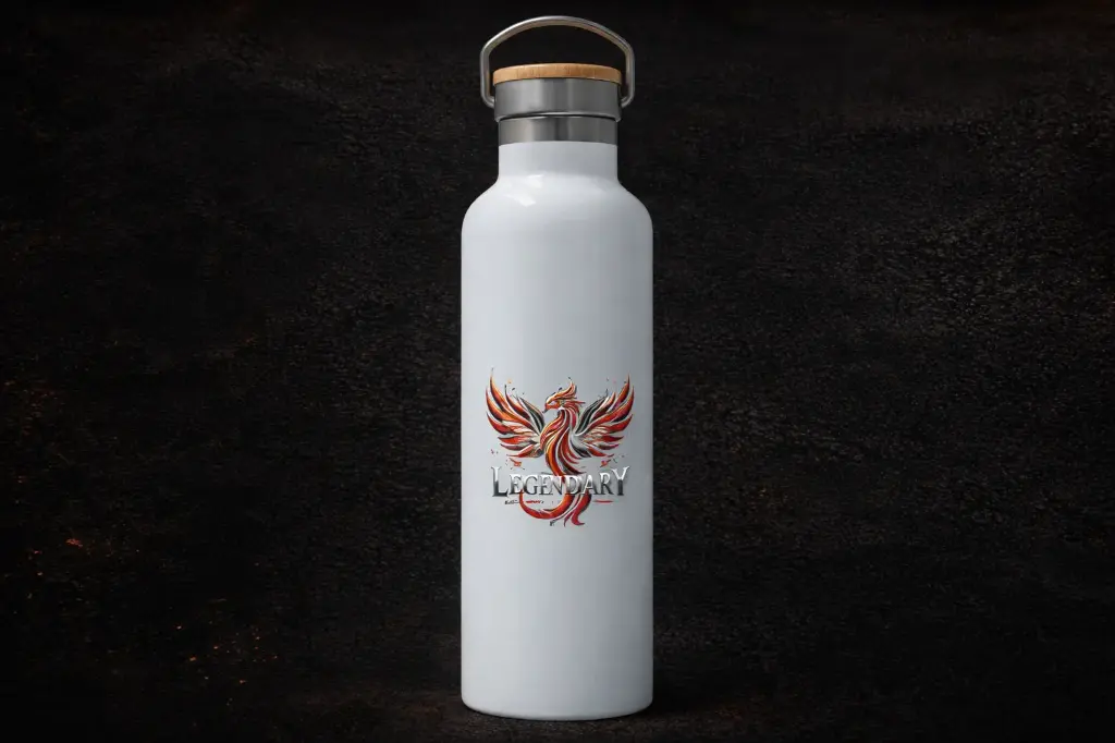 Stainless steel drinking bottle